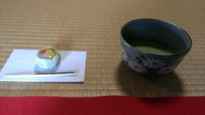 お抹茶と和菓子